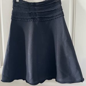 Black midi skirt SANDRO SIZE S